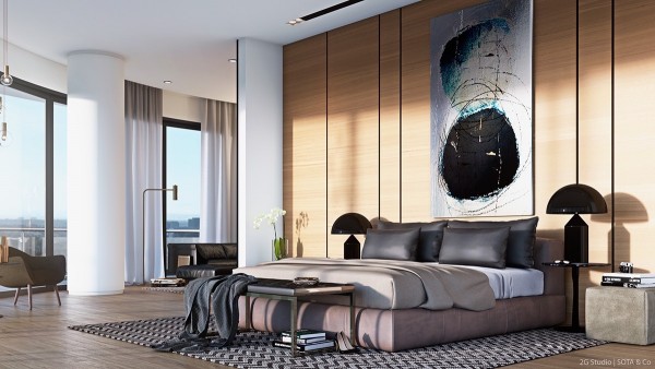 別墅裝飾臥室效果圖 別墅裝飾臥室效果圖